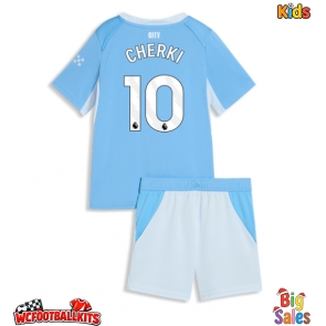 Manchester City Rayan Cherki #10 Replica Home Stadium Kit for Kids 2026-27 Short Sleeve (+ pants)